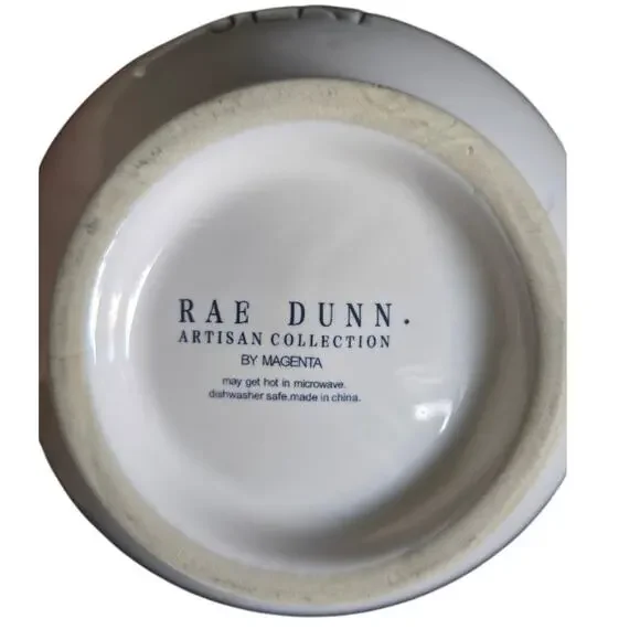 Rae Dunn EARLY BIRD Ceramic Bowl - Artisan Collection by Magenta (USED) - Picture 3 of 3